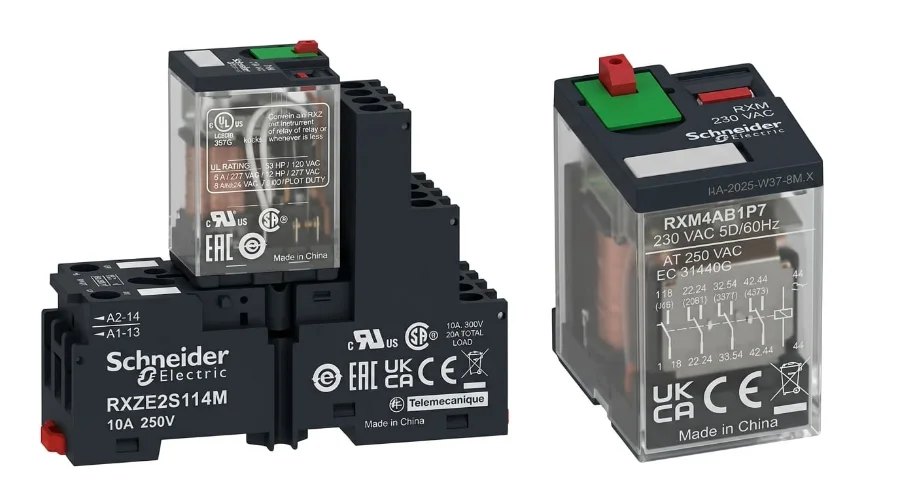 230V AC AUX RELAY WITH BASE [230V SEHNEIDER]