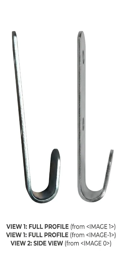 DCP FIRE EXTINGUISHER J HOOKS NARROW ( WALL BRACKETS)